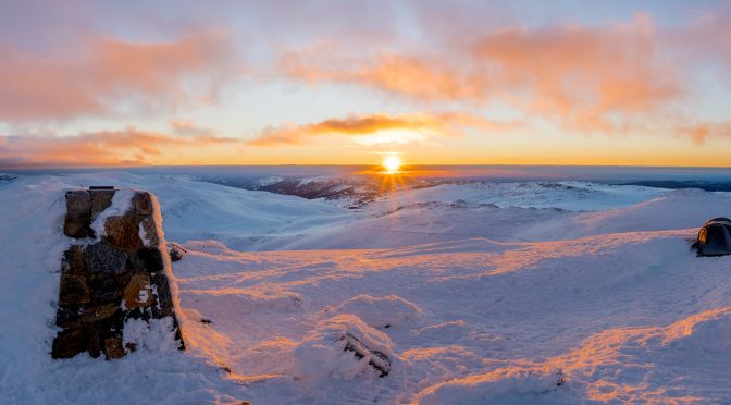Mt Kosciusko Summit – Winter